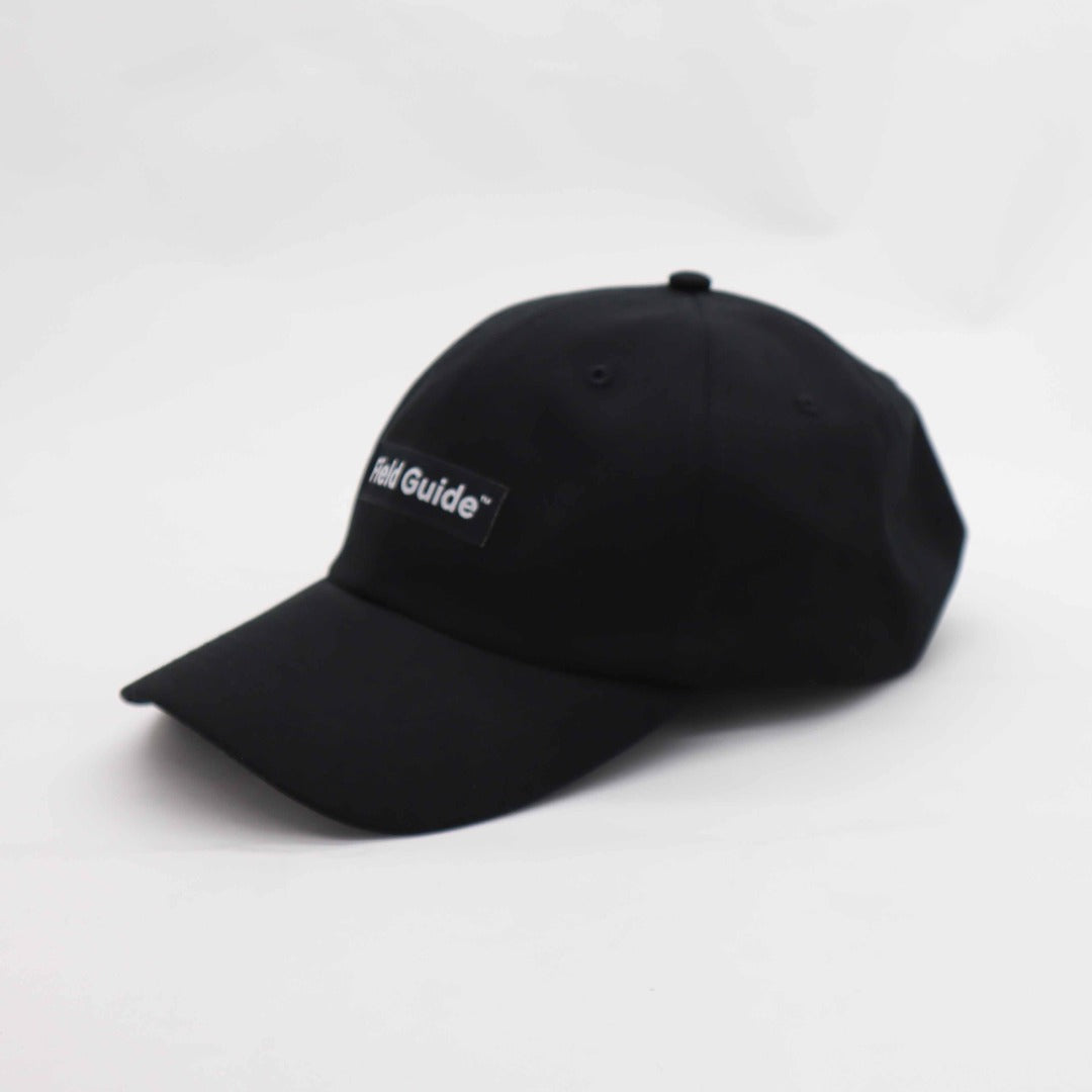 Black Field Guide dad hat
